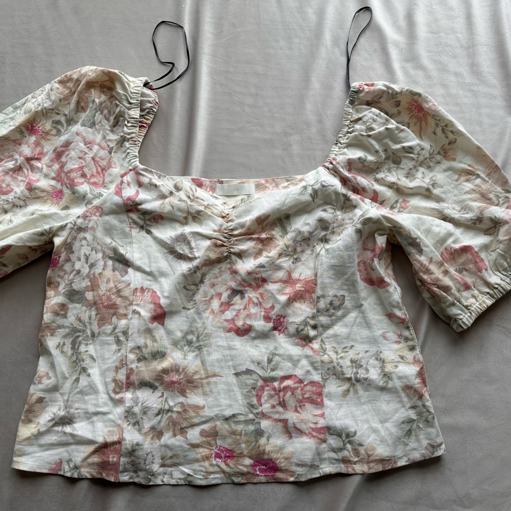 H&M Linen Top